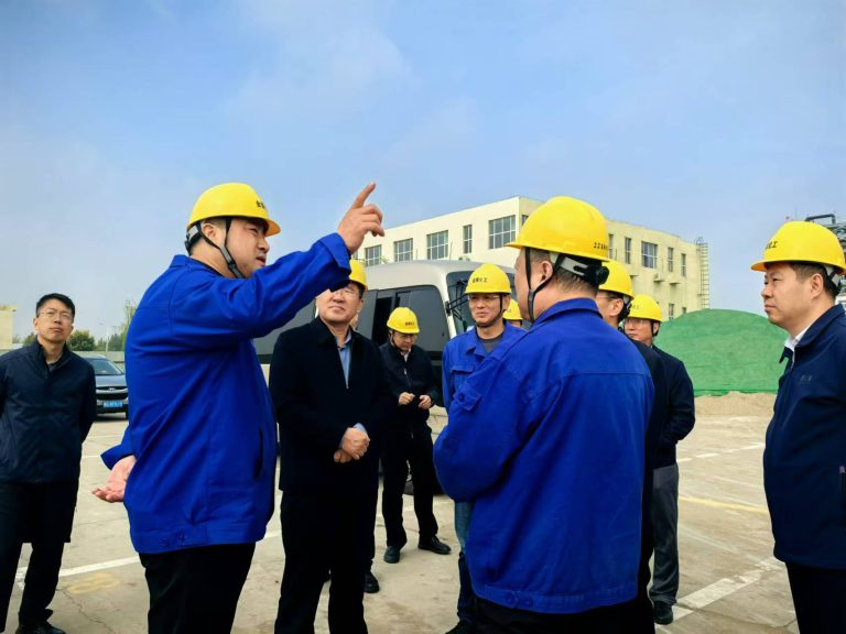 市委常委、副市长王勇一行赴通辽金煤化工有限公司实地考察，助力年产10万吨草酸扩产项目